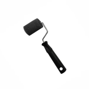 RODILLO COMPEL ESPUMA GRIS 5cm x 10mm. CON SOPORTE