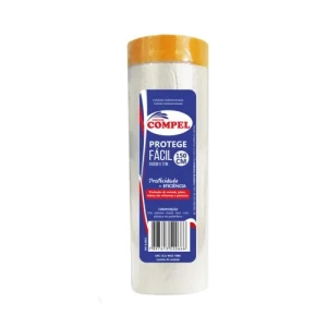 NYLON ENMASCARAR CON CINTA AUTOADHESIVA COMPEL 150cm X 17Mts.