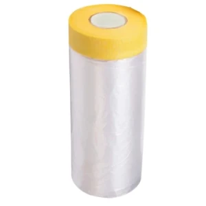 NYLON ENMASCARAR CON CINTA AUTOADHESIVA COMPEL 240cm X 10Mts.