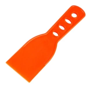 ESPATULA PLASTICO LISA NARANJA 6cm. COMPEL