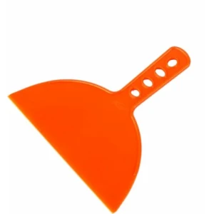 ESPATULA PLASTICO LISA NARANJA 20cm. COMPEL