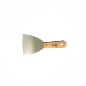 ESPATULA DE ACERO INOX 80mm. COMPEL cabo madera