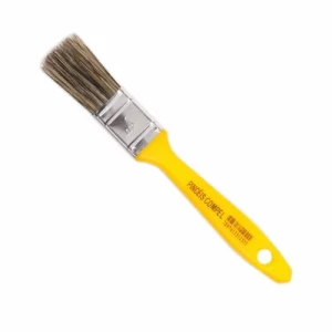 PINCEL COMPEL 1" CABO AMARILLO PARA PINTURA AL AGUA Y ACRILICA