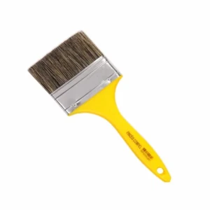PINCEL COMPEL 3" CABO AMARILLO PARA PINTURA AL AGUA Y ACRILICA
