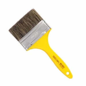PINCEL COMPEL 4" CABO AMARILLO PARA PINTURA AL AGUA Y ACRILICA