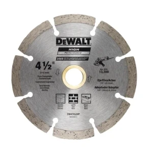DISCO DIAMANTADO DEWALT 115mm SEGMENTADO