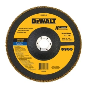 DISCOS FLAP DEWALT 180mm GRANO 60