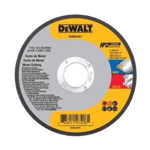 DISCO DEWALT CORTE METAL CHATO HP2 115 x 1 x22mm