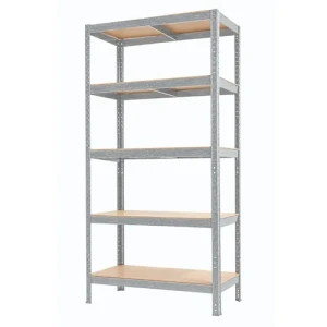 ESTANTERIA GALVANIZADA 5 NIVELES 90x40x180cm ALPHA-PRO
