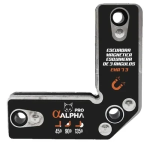ESCUADRA ESQUINA MAGNETICAS PARA SOLDAR ALPHA 3 ANGULOS