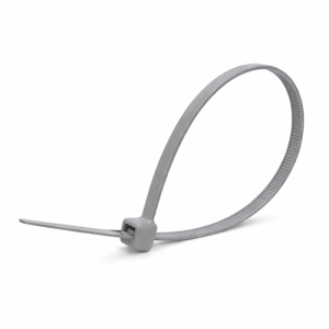 ABRAZADERA CHS 3 x 100mm COLOR GRIS - BOLSA 100 UNIDADES