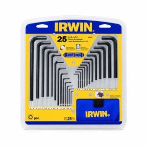 JUEGO DE LLAVES 25 PIEZAS ALLEN IRWIN 0.05-3/8" 1.27-10mm.