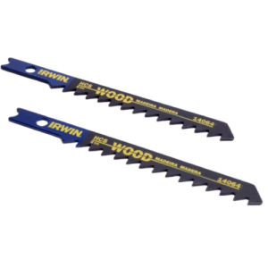 BLISTER 2 UNIDADES HOJAS CALADORA IRWIN ENCASTRE U 3 1/4" x 6 DIENTES / PARA MADERA