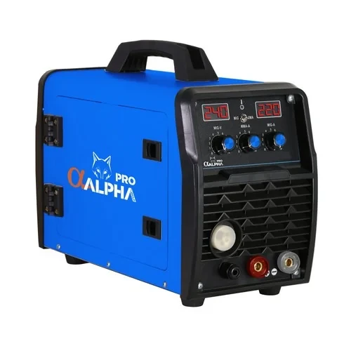SOLDADORA ALPHA-PRO INVERTER MIG-ELECTRODO GAS/NO GAS 20-240A
