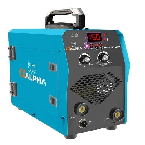 SOLDADORA ALPHA-PRO INVERTER MIG-ELECTRODO-TIG NO GAS 150A