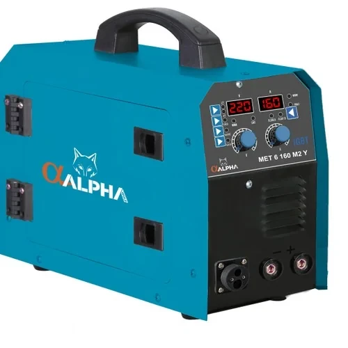 SOLDADORA ALPHA-PRO MIG-ELECTRODO-TIG GAS/NO GAS 160A