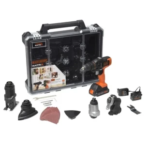 SET DE HERRAMIENTAS BLACK+DECKER 6 EN 1 MATRIX 20V LITIO