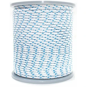 BOBINA 180m CUERDA NAUTICA TRENZADA POLIPROPILENO  4mm