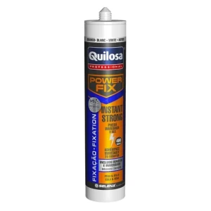 ADHESIVO MS POWERFIX AGARRE INMEDIATO 3 SEGUNDOS / BLANCO QUILOSA 430grs.