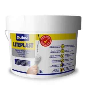 LITEPLAST QUILOSA tarro 5L. (tapa grietas) MASILLA LIGERA