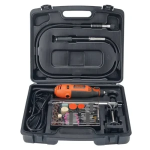 TORNO MANUAL BLACK+DECKER 113 ACCESORIOS / CON EXTENSION Y MALETA
