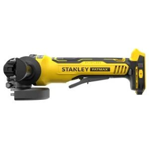 V20 AMOLADORA STANLEY 115mm 20V (sin bateria/sin cargador) SIN CARBONES -  PERFIL