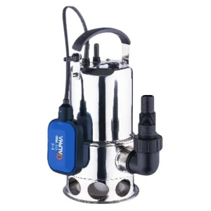 BOMBA DESAGOTE AGUA LIMPIA/SUCIA INOX 1HP ALPHA-PRO