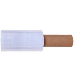 FILM STRECH 12.5cm. APROXIMADAMENTE 0.8kg 24 MICRONS CON MANGO