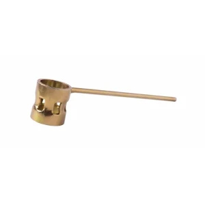 TERRAJA TIPO PIPA DE ACERO PARA TUBO PVC 1/2" RAMADA