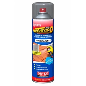 AEROSOL CAUCHO IMPERMEABILIZANTE TRANSPARENTE DRYKO 400ml.