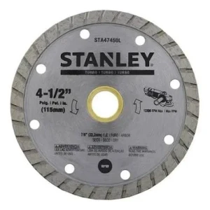 DISCOS DIAMANTADOS TURBO 115mm STANLEY CON BUJE - AUTOSERVICIO