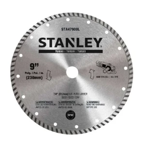 DISCOS DIAMANTADOS TURBO 230mm STANLEY CON BUJE - AUTOSERVICIO