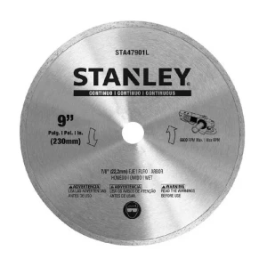 DISCOS DIAMANTADO CONTINUO 230mm STANLEY CON BUJE - AUTOSERVICIO