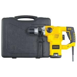 ROTOMARTILLO STANLEY 1250W 3.5j SDS PLUS + ACCESORIOS Y MALETA