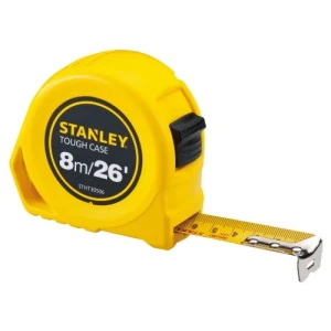 CINTA METRICA STANLEY TOUGH CASE 8m. x 3/4" ANCHA