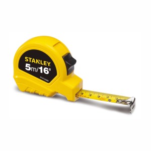 CINTA METRICA STANLEY UNIVERSAL 5m x 3/4" - COLOR AMARILLO