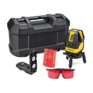 NIVEL LASER MULTI LINEAS 4V 1H STANLEY CON MALETA