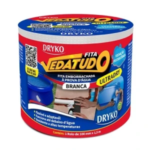 ROLLO CINTA MULTIUSO PARCHE DRYKO BLANCO 10CM x 1.5M