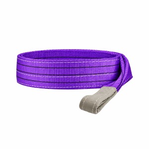 ESLINGA PLANA 1 TONELADA x 2 METROS PARA CARGA - COLOR VIOLETA 5:1